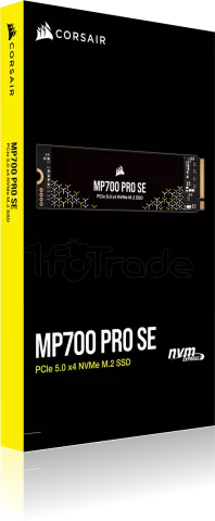 Photo de Disque SSD Corsair MP700 Pro SE 4To - NVMe M.2 Type 2280