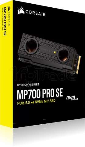 Photo de Disque SSD Corsair MP700 Pro SE Hydro X 4To - NVMe M.2 Type 2280