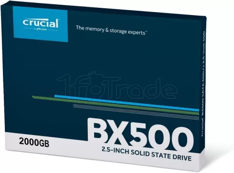 Photo de Disque SSD Crucial BX500 2To  S-ATA 2,5"