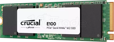 Photo de Disque SSD Crucial E100 480Go - M.2 NVMe Type 2280 Version OEM