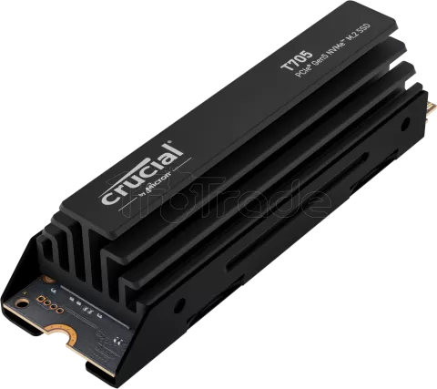 Photo de Disque SSD Crucial T705 4To avec dissipateur - NVMe M.2 Type 2280