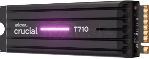 Photo de Disque SSD Crucial T710 4To avec dissipateur - NVMe M.2 Type 2280