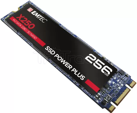 Photo de Disque SSD Emtec X250 256Go - SATA M.2 Type 2280