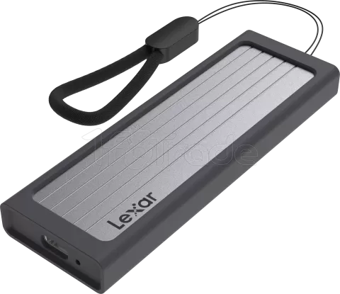 Photo de Disque SSD externe Lexar E6P - 2To (Argent)