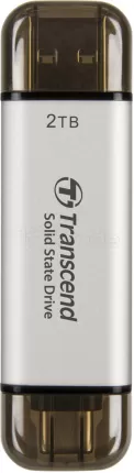 Photo de Disque SSD externe Transcend ESD310 - 2To (Argent)