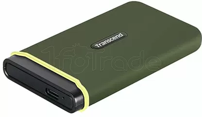 Photo de Disque SSD externe Transcend ESD380C- 1To (Vert)