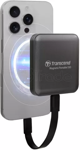 Photo de Disque SSD externe Transcend ESD420 - 2To (Gris)