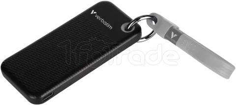 Photo de Disque SSD externe Verbatim Pocket - 128Go (Noir/Gris)