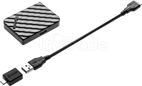 Photo de Disque SSD externe Verbatim Store'N'Go Mini - 1To  (Noir)