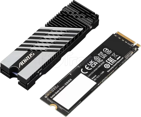 Photo de Disque SSD Gigabyte Aorus Gen4 7300 2To - NVMe M.2 Type 2280
