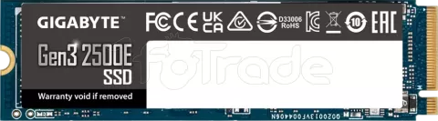 Photo de Disque SSD Gigabyte Gen3 2500E 500Go - NVMe M.2 Type 2280