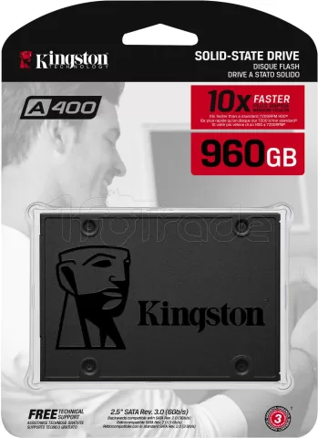 Photo de Disque SSD Kingston A400 1To  - S-ATA 2,5"