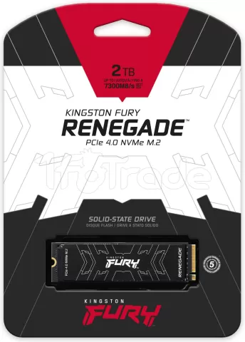 Photo de Disque SSD Kingston Fury Renegade 2To  - NVMe M.2 Type 2280