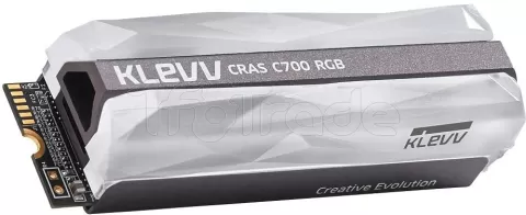 Photo de Disque SSD Klevv Cras C700 RGB 240Go - NVMe M.2 Type 2280