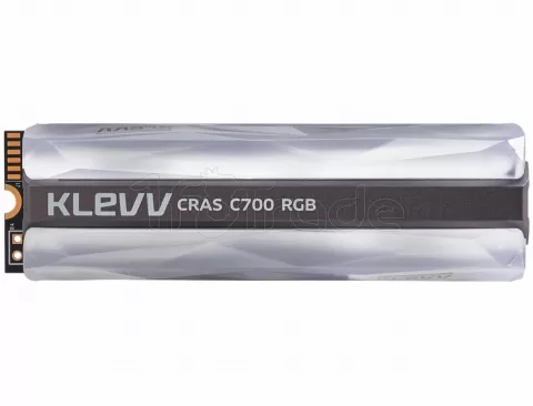 Photo de Disque SSD Klevv Cras C700 RGB 480Go - NVMe M.2 Type 2280