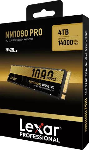 Photo de Disque SSD Lexar NM1090 Pro 4To  - NVMe M.2 Type 2280
