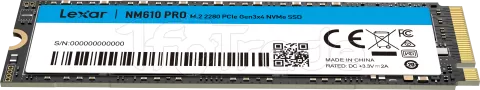 Photo de Disque SSD Lexar NM610 Pro 1To  - NVMe M.2 Type 2280