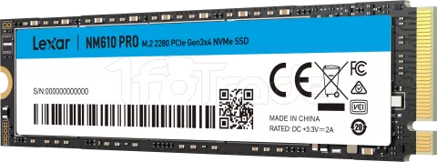 Photo de Disque SSD Lexar NM610 Pro 2To  - NVMe M.2 Type 2280