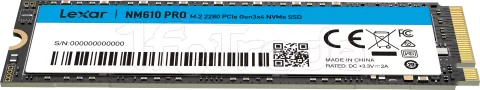Photo de Disque SSD Lexar NM610 Pro 500Go - NVMe M.2 Type 2280