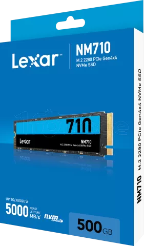 Photo de Disque SSD Lexar NM710 500Go - NVMe M.2 Type 2280