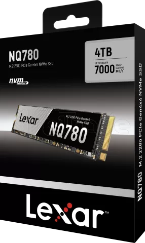 Photo de Disque SSD Lexar NQ780 4To  - NVMe M.2 Type 2280