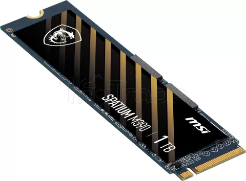 Photo de Disque SSD MSI Spatium M390 1To - NVMe M.2 Type 2280 (Bulk)