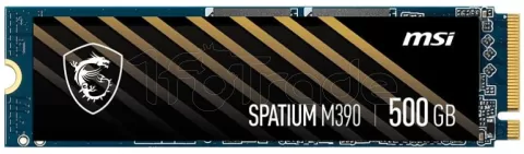 Photo de Disque SSD MSI Spatium M390 500Go - NVMe M.2 Type 2280