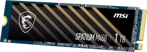 Photo de Disque SSD MSI Spatium M450 1To  - NVMe M.2 Type 2280 (Bulk)