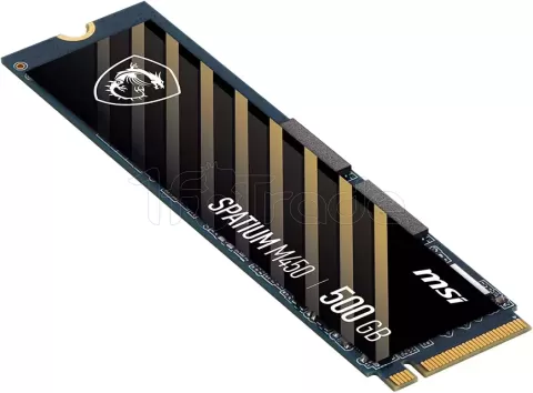 Photo de Disque SSD MSI Spatium M450 500Go - NVMe M.2 Type 2280