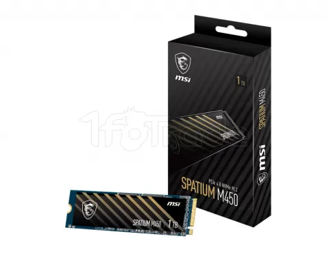 Photo de Disque SSD MSI Spatium M450 V1 1To  - NVMe M.2 Type 2280