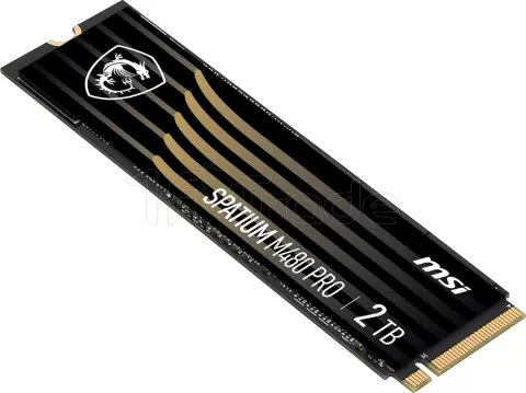 Photo de Disque SSD MSI Spatium M480 Pro 2To  - NVMe M.2 Type 2280