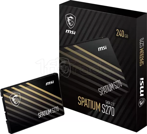 Photo de Disque SSD MSI Spatium S270 240Go - S-ATA 2,5"