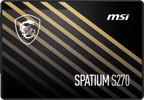 Photo de Disque SSD MSI Spatium S270 480Go - S-ATA 2,5"