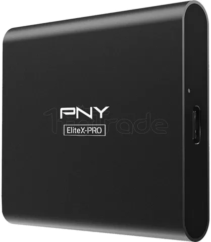 Photo de Disque SSD NVMe externe PNY EliteX-Pro - 500Go (Noir)