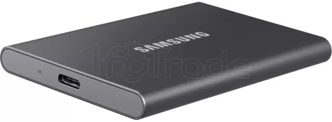 Photo de Disque SSD NVMe externe Samsung T7 - 2To  (Argent)