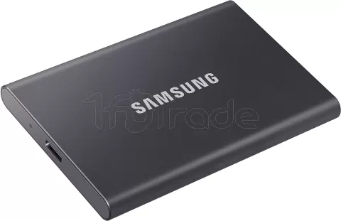 Photo de Disque SSD NVMe externe Samsung T7 - 2To  (Argent)