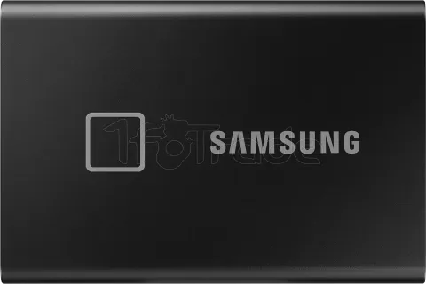 Photo de Disque SSD NVMe externe sécurisé Samsung T7 Touch - 2To  (Noir)