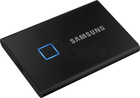 Photo de Disque SSD NVMe externe sécurisé Samsung T7 Touch - 2To  (Noir)