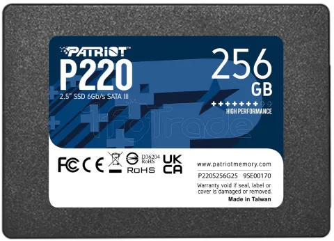 Photo de Disque SSD Patriot P220 1To  - S-ATA 2,5"