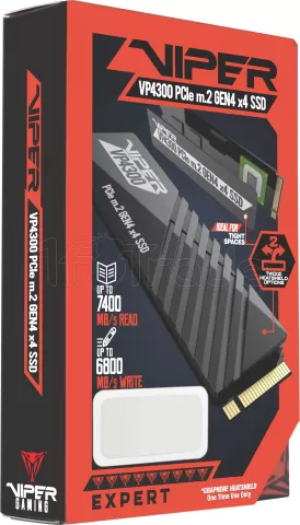 Photo de Disque SSD Patriot Viper VP4300 2To  - M.2 NVMe Type 2280