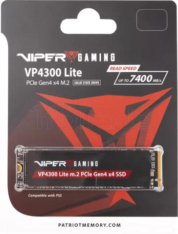 Photo de Disque SSD Patriot Viper VP4300 Lite 1To - M.2 NVMe Type 2280