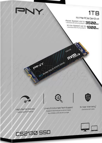Photo de Disque SSD PNY CS2130 1To  - M.2 NVME Type 2280