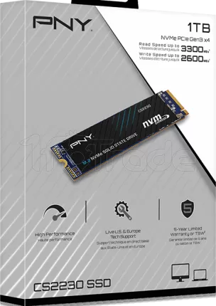 Photo de Disque SSD PNY CS2230 1To - NVMe M.2 Type 2280