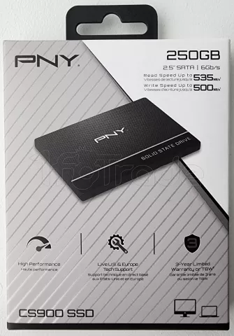 Photo de Disque SSD PNY CS900 250Go - S-ATA 2,5"