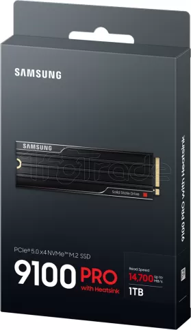 Photo de Disque SSD Samsung 9100 Pro 1To avec dissipateur - M.2 NVMe Type 2280