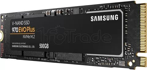 Disque SSD Samsung 970 Evo Plus 500Go - M.2 NVME Type 2280 pour  professionnel, 1fotrade Grossiste informatique