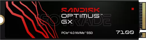 Photo de Disque SSD Sandisk Optimus GX 7100 2To - NVMe M.2 Type 2280