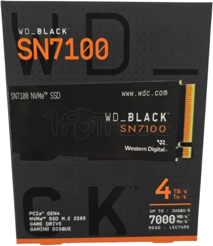 Photo de Disque SSD Sandisk WD_Black SN7100 4To - NVMe M.2 Type 2280