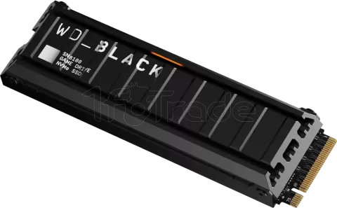 Photo de Disque SSD Sandisk WD_Black SN8100 4To avec dissipateur thermique - NVMe M.2 Type 2280