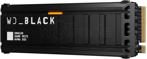 Photo de Disque SSD Sandisk WD_Black SN8100 4To avec dissipateur thermique - NVMe M.2 Type 2280